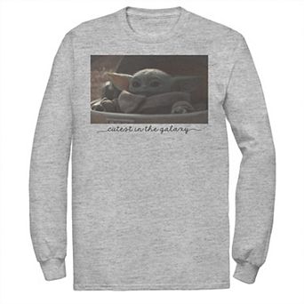 Men's Star Wars The Mandalorian The Child Cutest In The Galaxy Tee