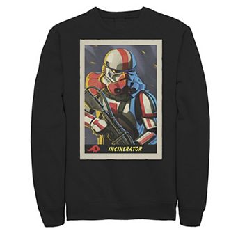 Men's Star Wars The Mandalorian Incinerator Trooper Portrait Sweatshirt