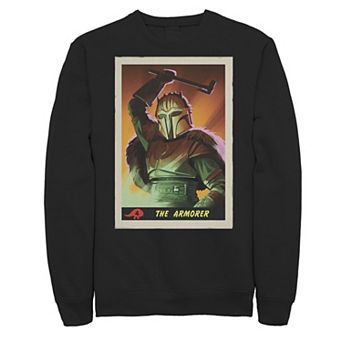 Men's Star Wars The Mandalorian The Armorer Card Sweatshirt