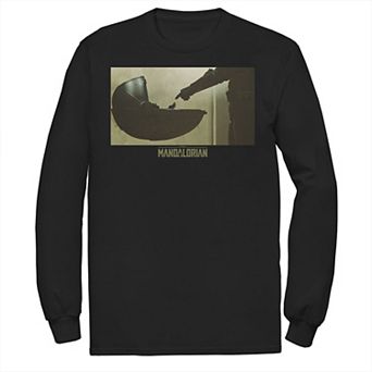 Men's Star Wars The Mandalorian The Child Bassinet Panel Logo Tee