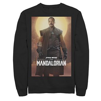 Men's Star Wars The Mandalorian Greef Karga Character Poster Sweatshirt