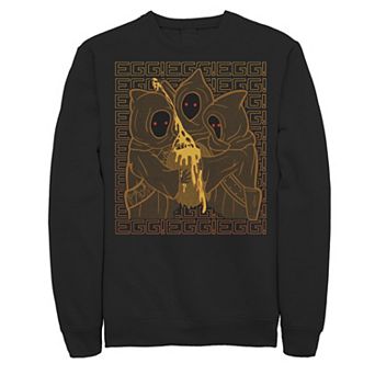 Men's Star Wars The Mandalorian Jawa Egg Portrait Sweatshirt