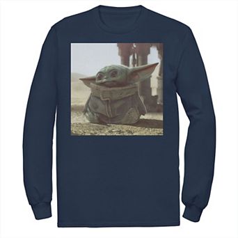Men's Star Wars The Mandalorian The Child Photograph Tee