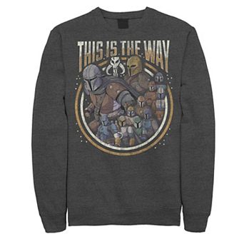 Men's Star Wars The Mandalorian Group Shot This Is The Way Sweatshirt