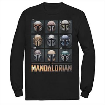 Men's Star Wars The Mandalorian Helmet Box Up Tee