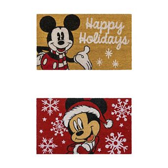 Disney's Mickey Mouse 2-pack Coir Doormat Set - 20'' x 34'' (each)