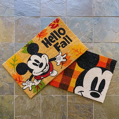 Disney's Mickey Mouse Hello Fall 2-pack Coir Doormat Set - 20'' x 34'' (each)