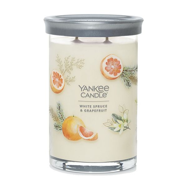Yankee Candle White Spruce & Grapefruit Signature 22oz. Candle Jar