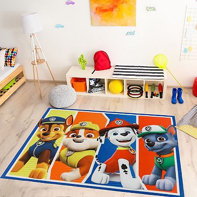 Nickelodeon Paw Patrol Patch Area Rug - 4'6'' x 6'6''