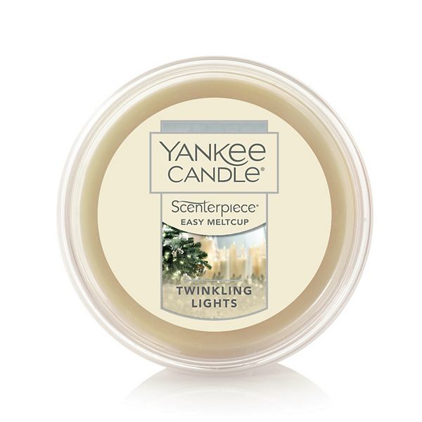 Yankee Candle Twinkling Lights Scenterpiece Easy MeltCup Wax Melt