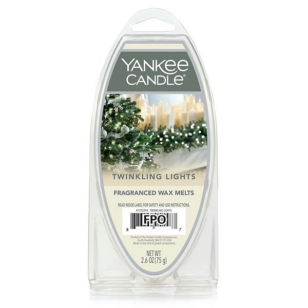 Yankee Candle Twinkling Lights Wax Melt 6piece Set