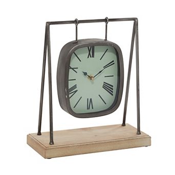 Stella & Eve Farmhouse Hanging Clock Table Decor