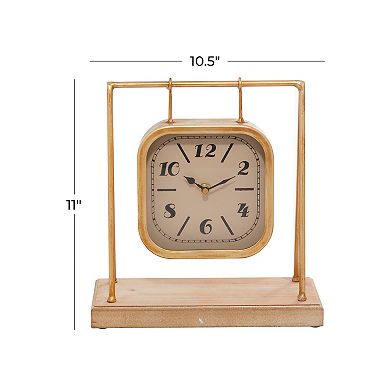 Stella & Eve Farmhouse Hanging Clock Table Decor