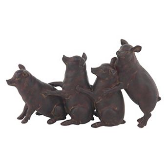 Stella & Eve Pig Sculpture Table Decor