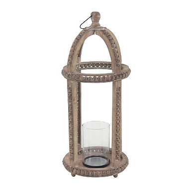 Stella & Eve Dome Top Candle Holder Lantern Floor Decor