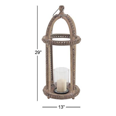 Stella & Eve Dome Top Candle Holder Lantern Floor Decor