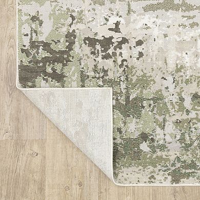 StyleHaven Cameron Modern Distressed Abstract Area Rug