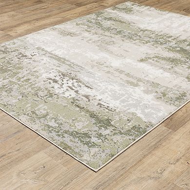 StyleHaven Cameron Modern Distressed Abstract Area Rug