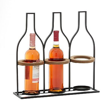 Stella & Eve 3-bottle Wine Holder