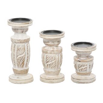 Stella & Eve Country Cottage Candle Holder 3 pc Set
