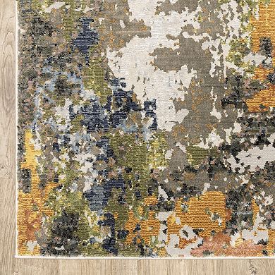 StyleHaven Cameron Chaotic Modern Abstract Area Rug