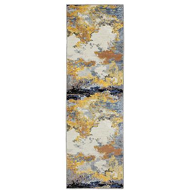 StyleHaven Cameron Modern Panes Abstract Area Rug