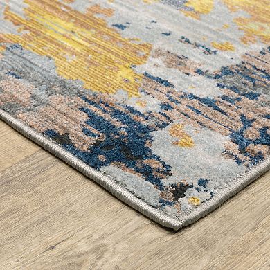 StyleHaven Cameron Modern Panes Abstract Area Rug