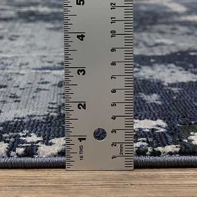 StyleHaven Cameron Crashed Modern Abstract Area Rug