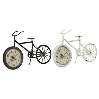 Stella & Eve Iron Clock 2 pc set
