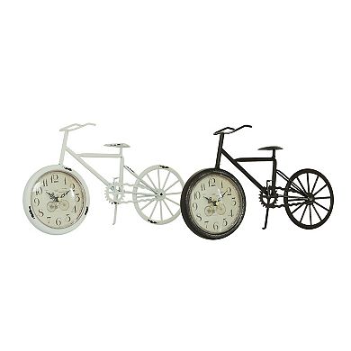 Stella & Eve Iron Clock 2-piece set