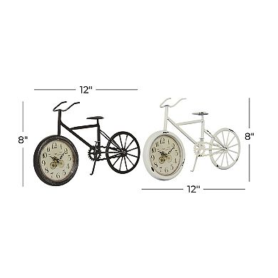 Stella & Eve Iron Clock 2-piece set