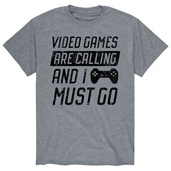 Men's Video Games Are Calling Tee