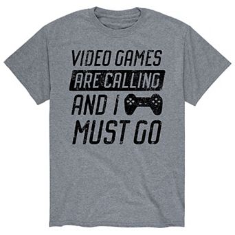 Men's Video Games Are Calling Tee