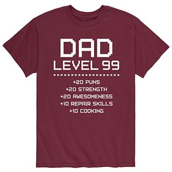 Men's Dad Level 99 Tee