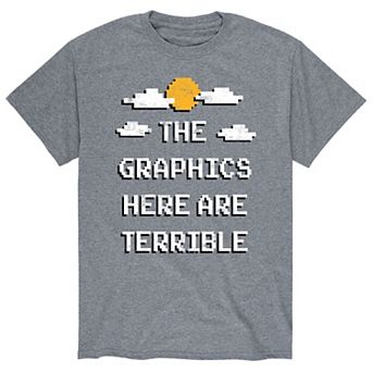 Men's Graphics Here Terrible Tee