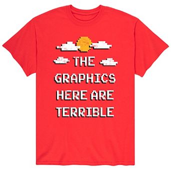 Men's Graphics Here Terrible Tee