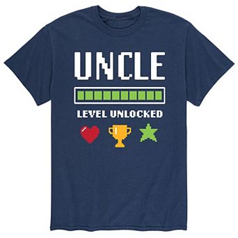 Men's Uncle Level Unlocked Tee