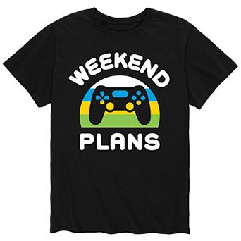 Men's Weekend Plans Tee
