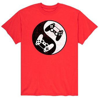 Men's Game Controller Ying Yang Tee