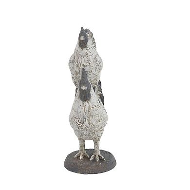 Stella & Eve Polystone Rooster Sculpture