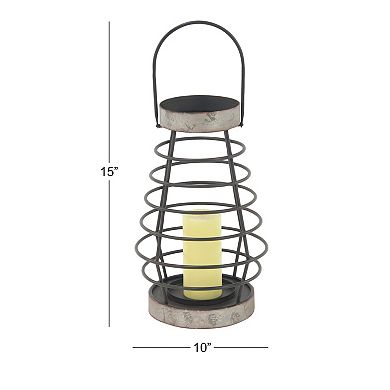 Stella & Eve Iron Lantern Candle Holder