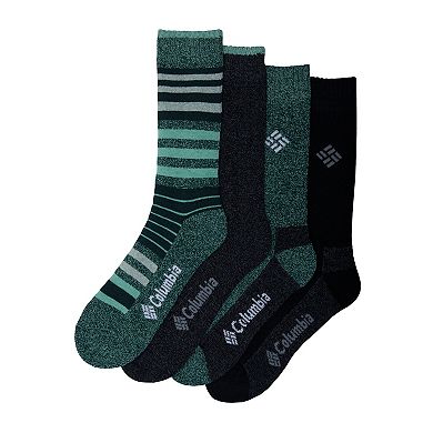 Women's Columbia Stripe Moisture Control Crew Socks