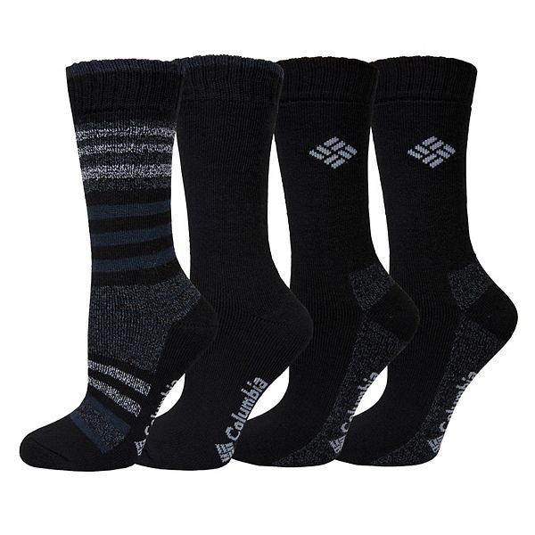 Women's Columbia Stripe Moisture Control Crew Socks