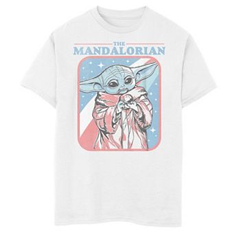 Boys 8-20 Star Wars: The Mandalorian Fourth Of July Grogu Americana Graphic Tee