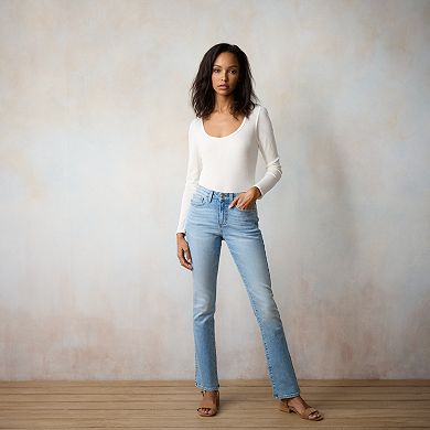Women's LC Lauren Conrad High-Waist Bootcut Jeans