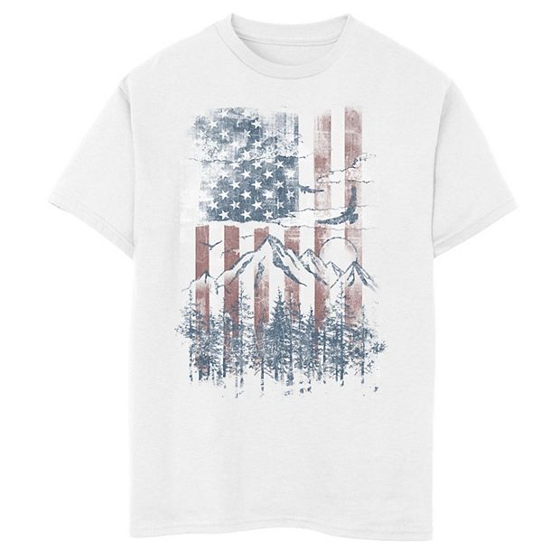 American flag 2024 shirt kohls