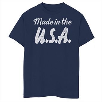 Boys 8-20 Americana Made In The USA Graphic Tee