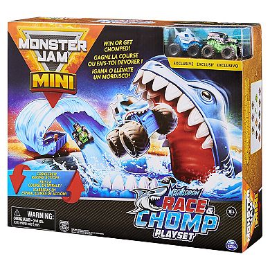 Monster Jam Mini Modular Race N Chomp Set