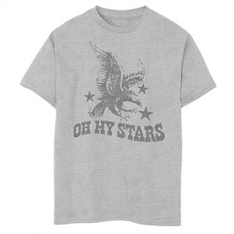 Boys 8-20 Americana Oh My Stars Eagle and Stars Graphic Tee