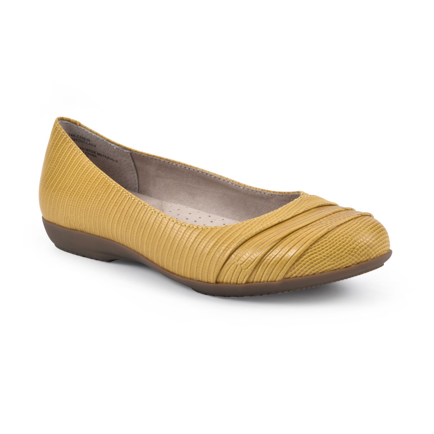 yellow gold flats